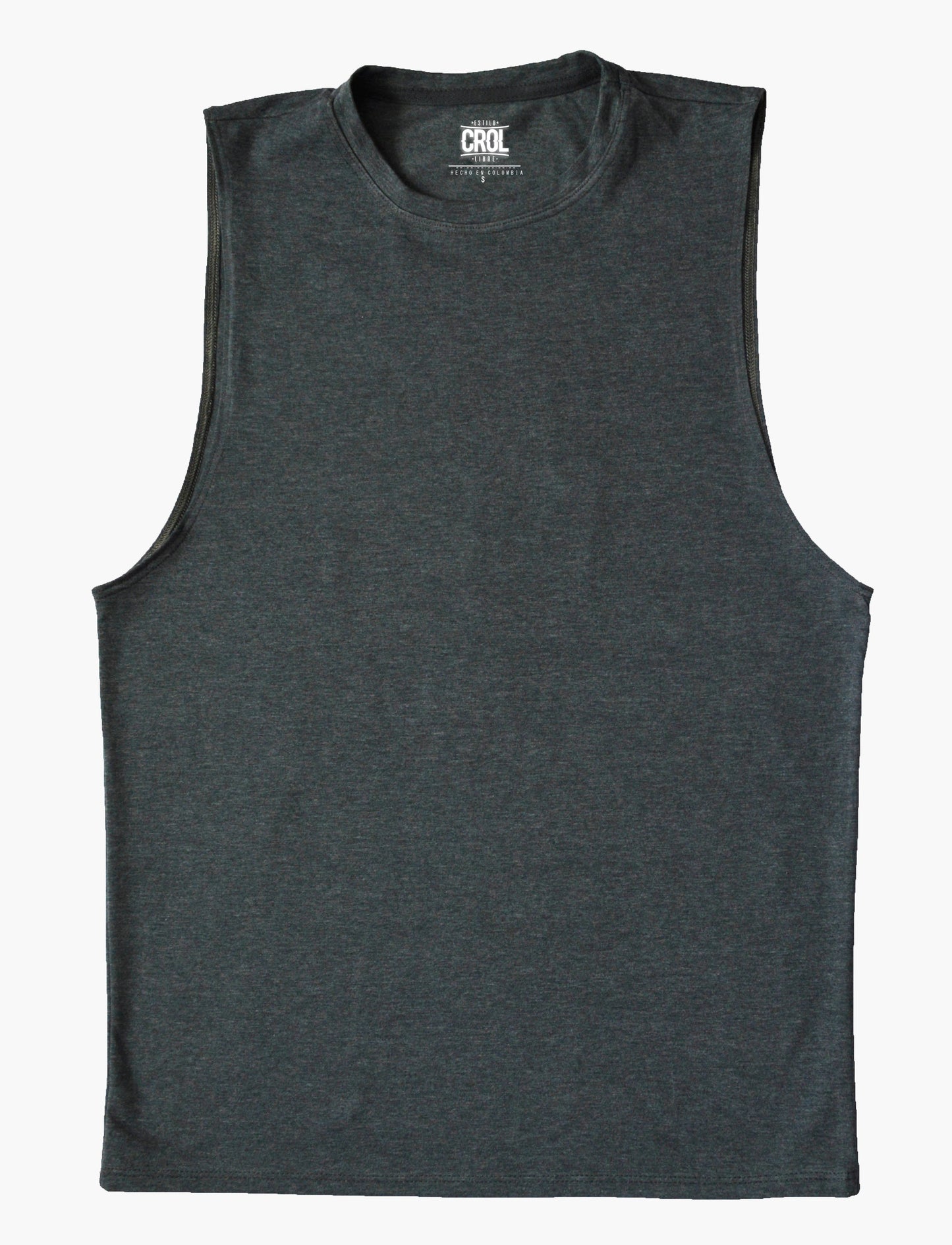 Camisilla Cisa Gris Oscuro (Liquidación por defecto)
