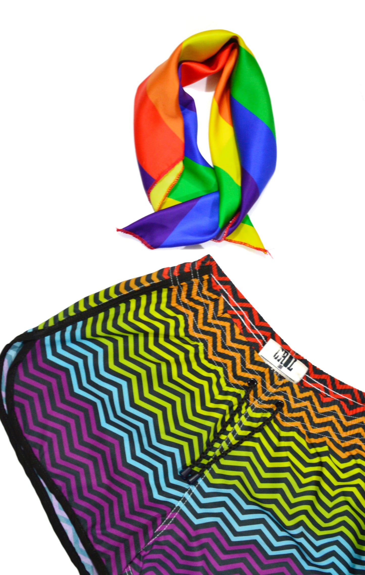 Pantaloneta Curva Pride Zig Zag