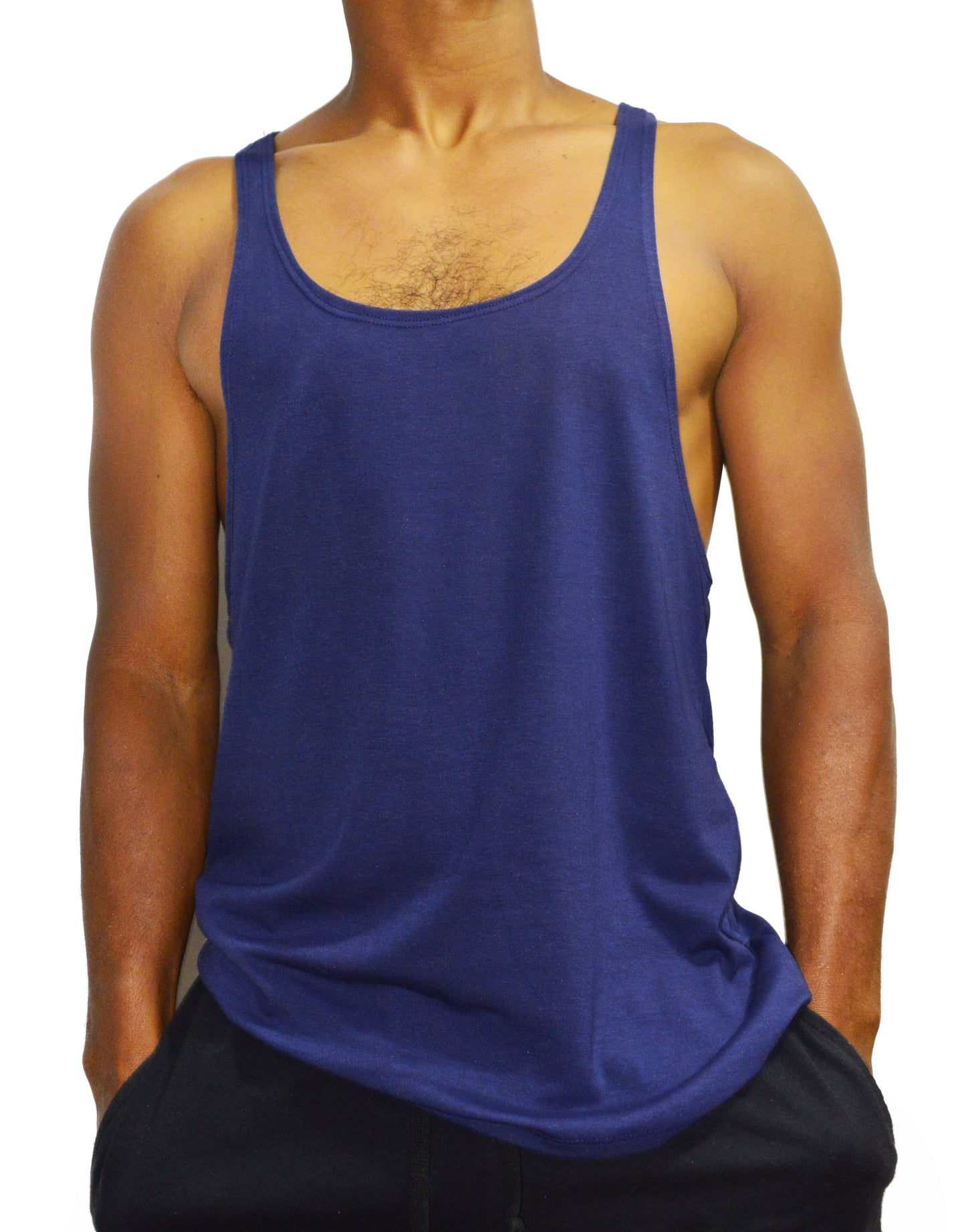Camisilla Azul Noche (Liquidación por defecto)
