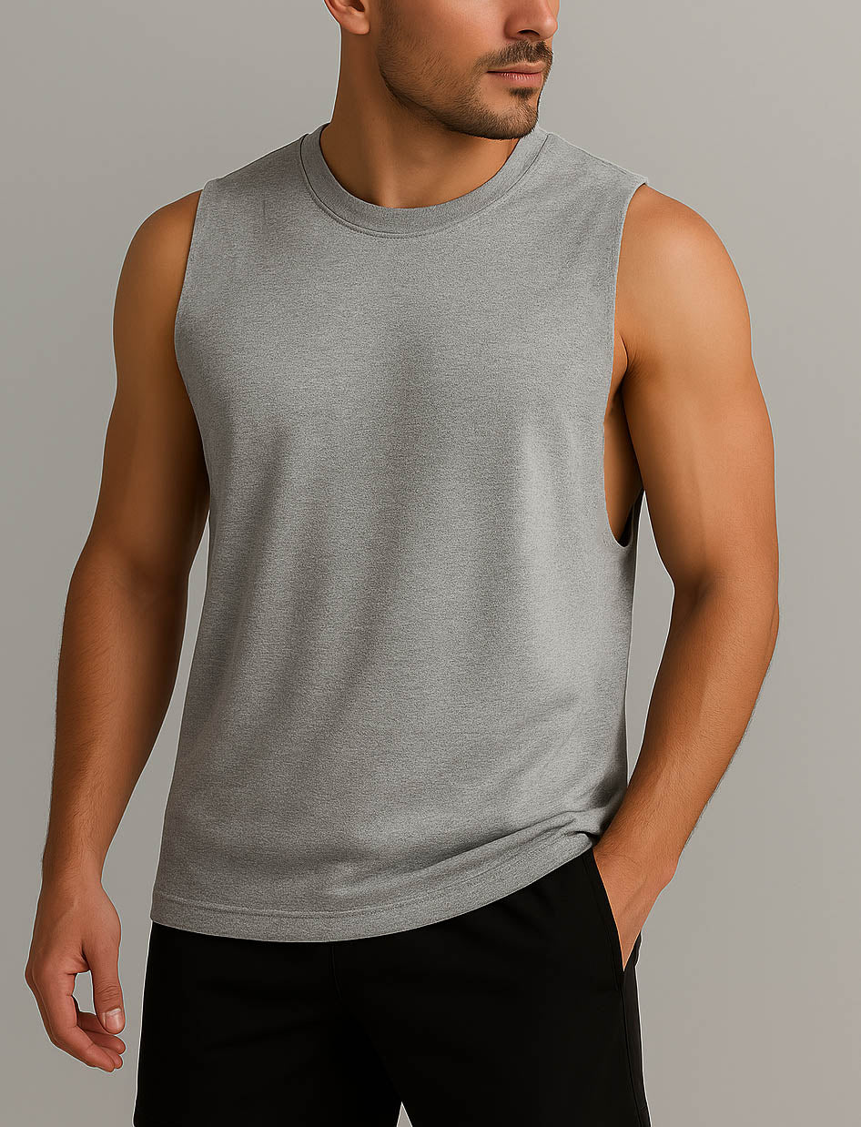 Camisilla Cisa larga Gris oscuro & Gris claro