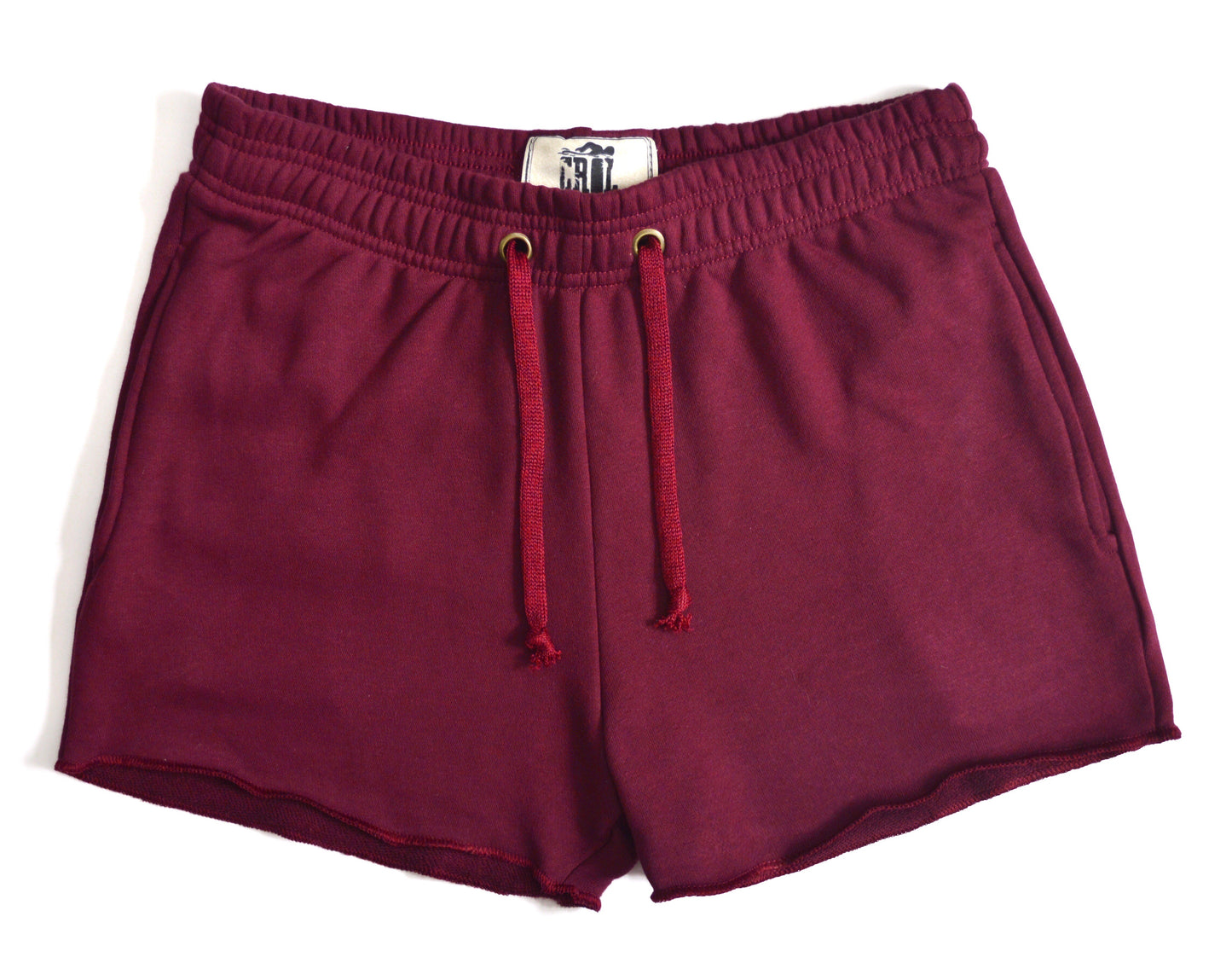 Short Algodón vino tinto