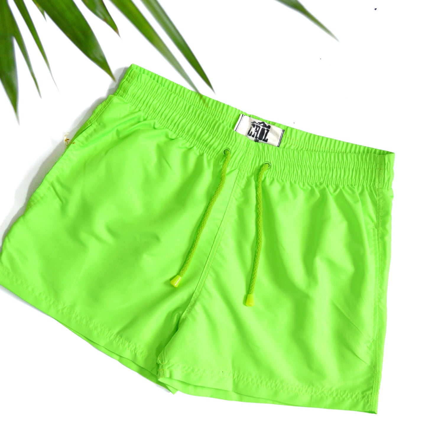 Pantaloneta Playera Verde Neón