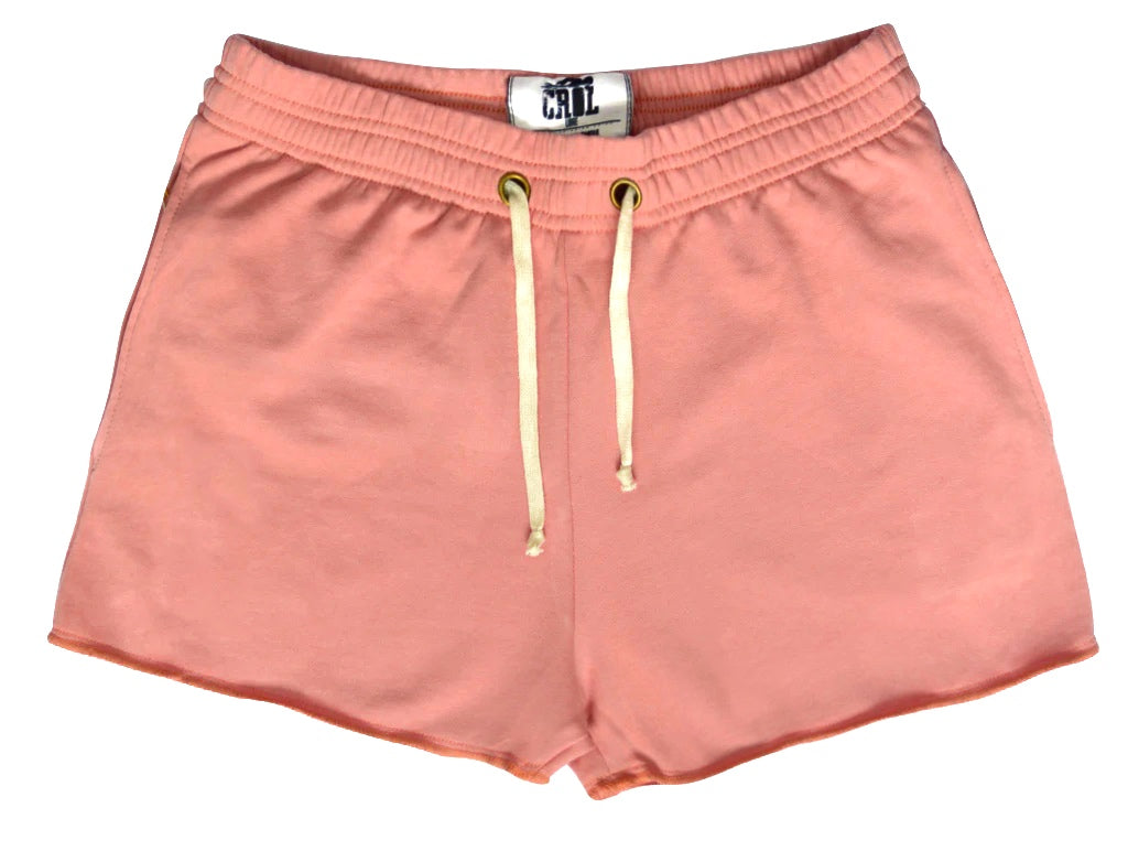 Short en algodón color guayaba