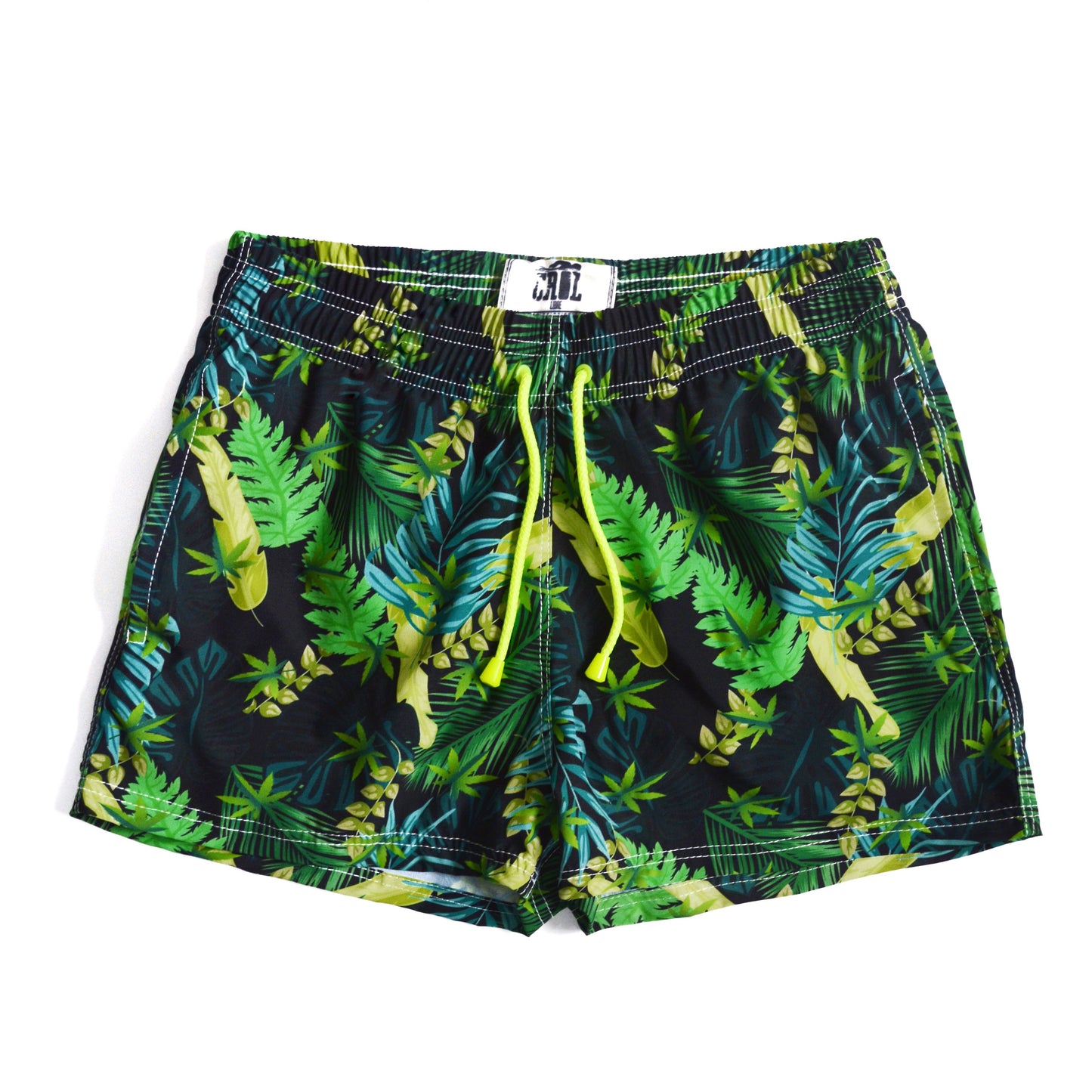 Pantaloneta Playera de Hojas Bosque (Outlet)
