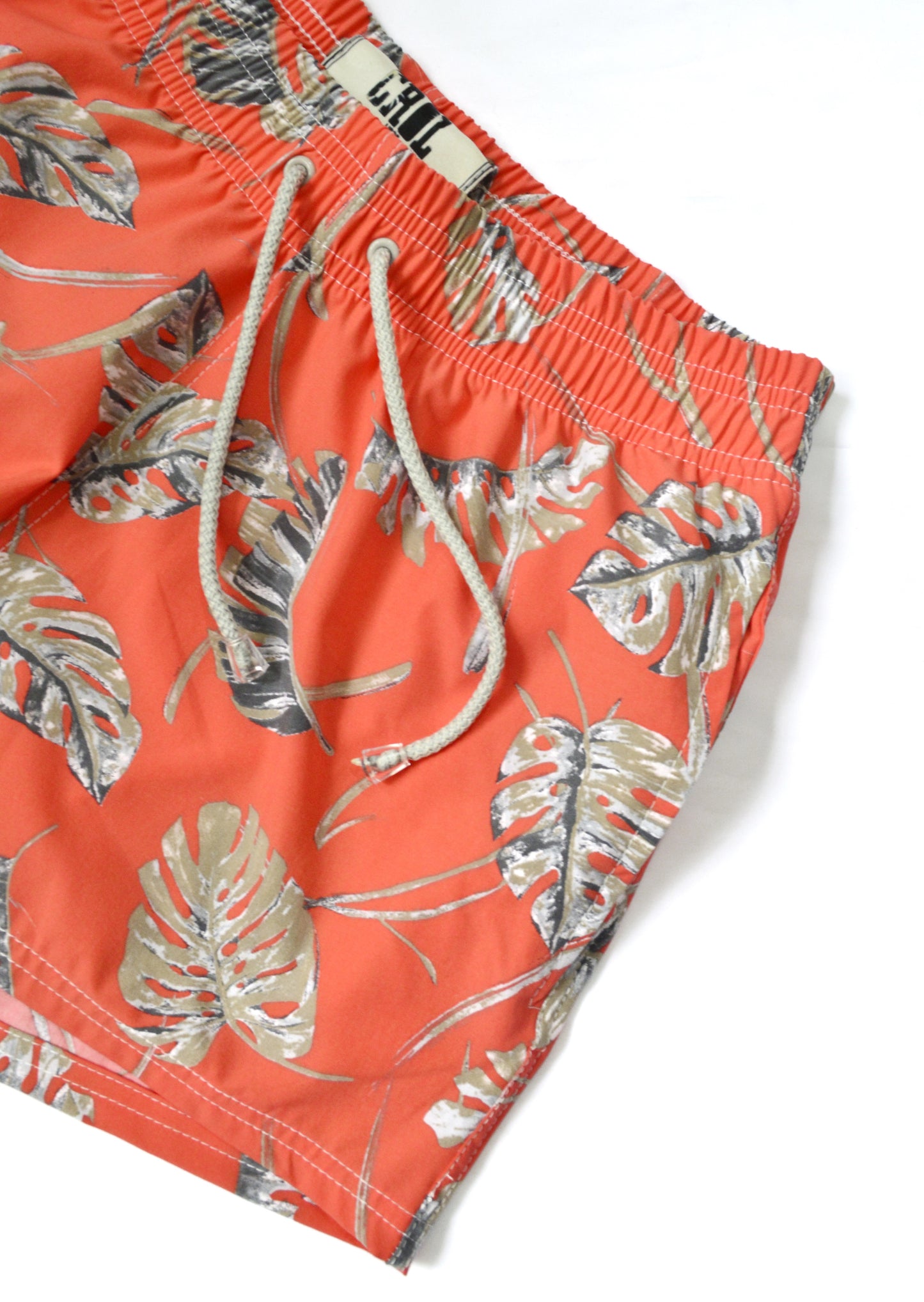 Pantaloneta Playera Tropical Roja