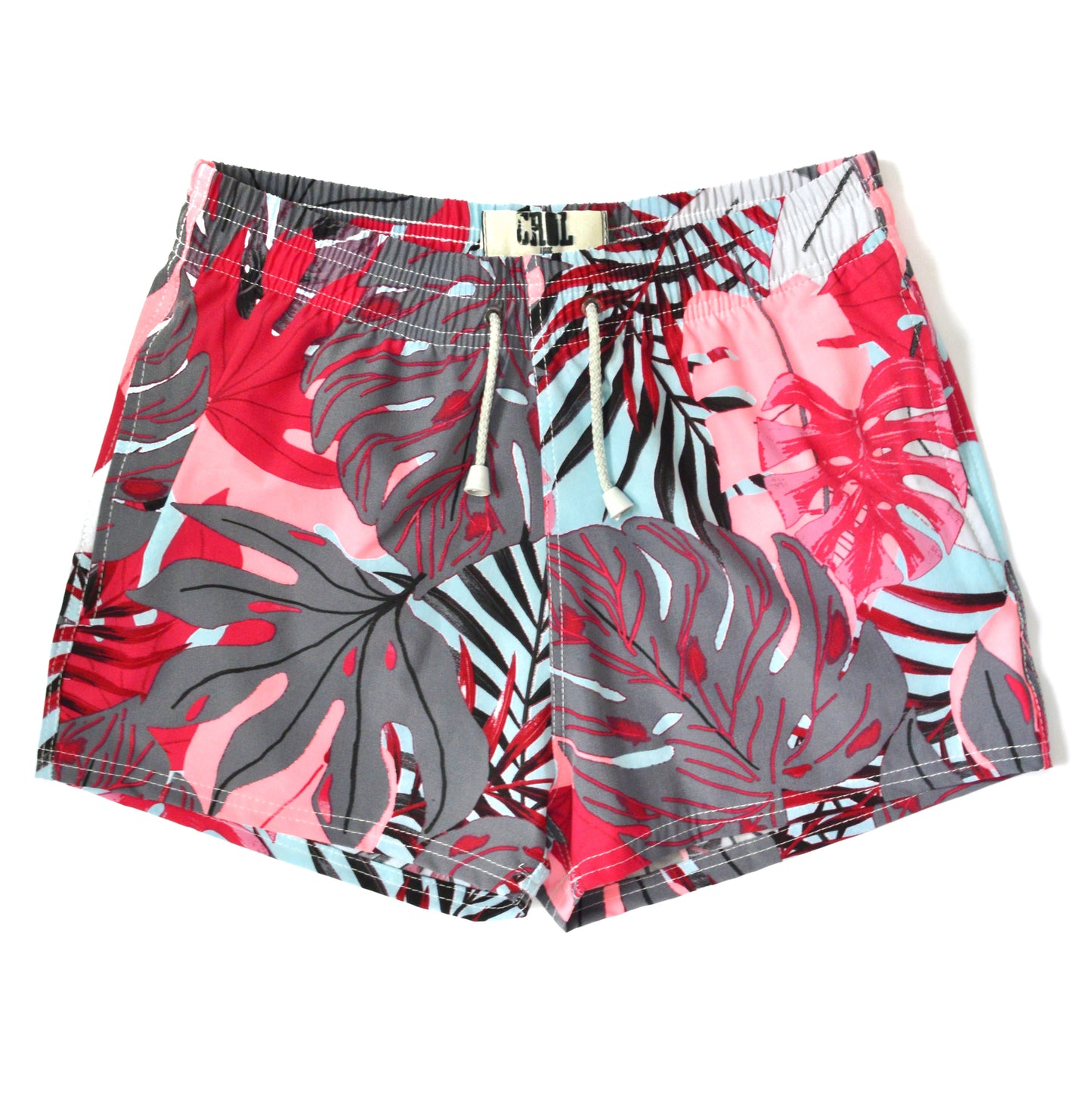 Pantaloneta Playera Tropical Rosa
