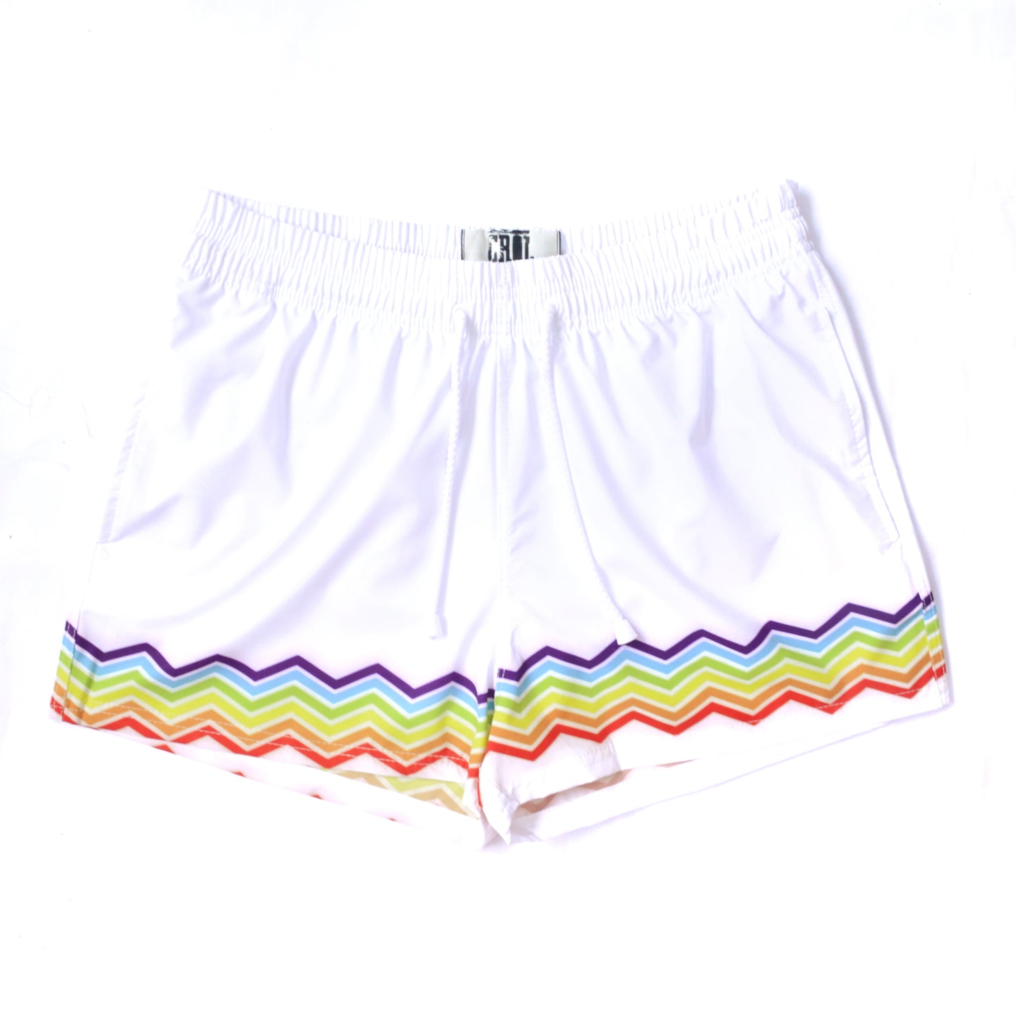 Pantaloneta playera colors Zic Zac con blanco (Liquidacion por defecto)