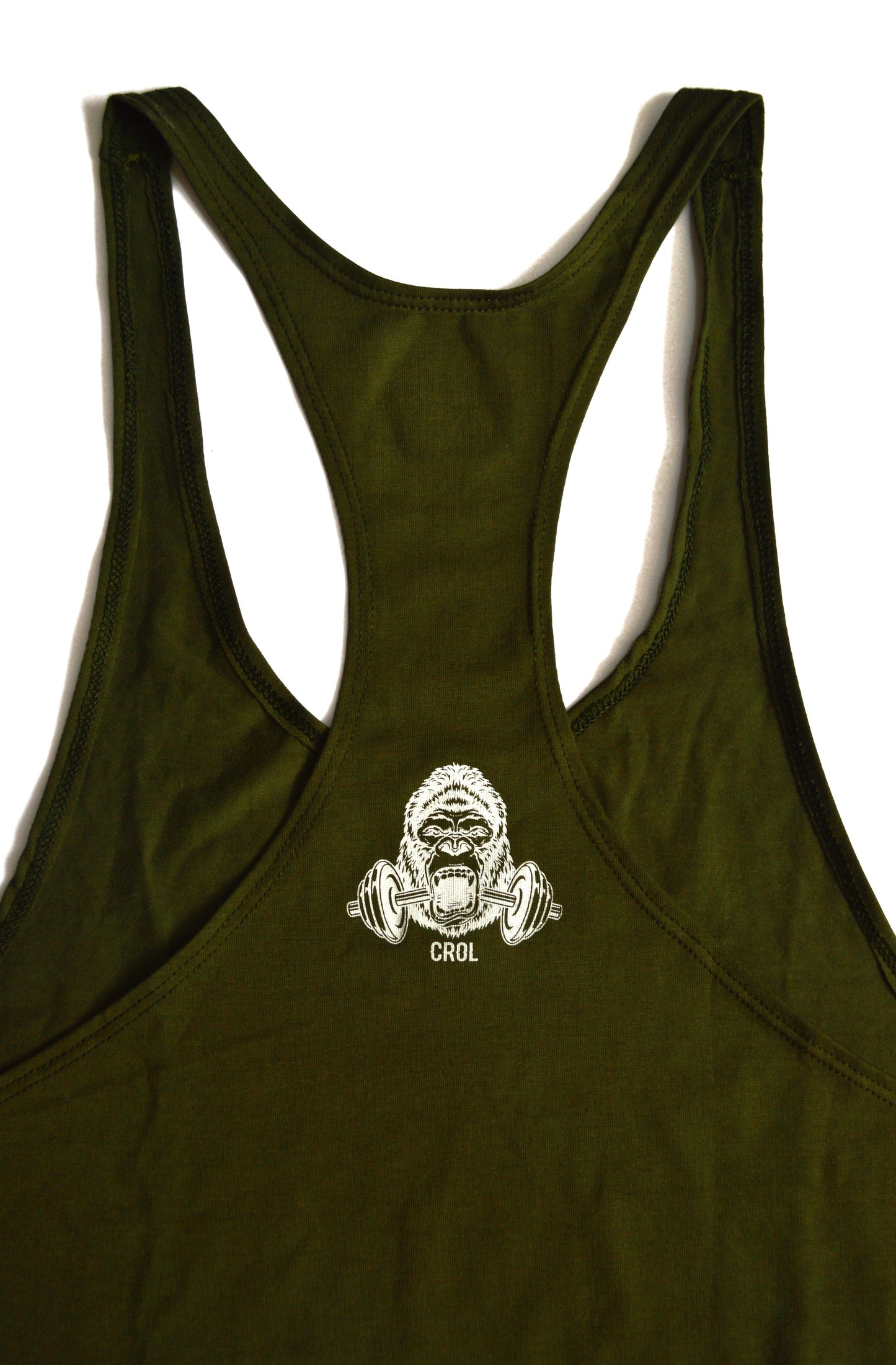 Camisilla verde militar (Liquidación por defecto)