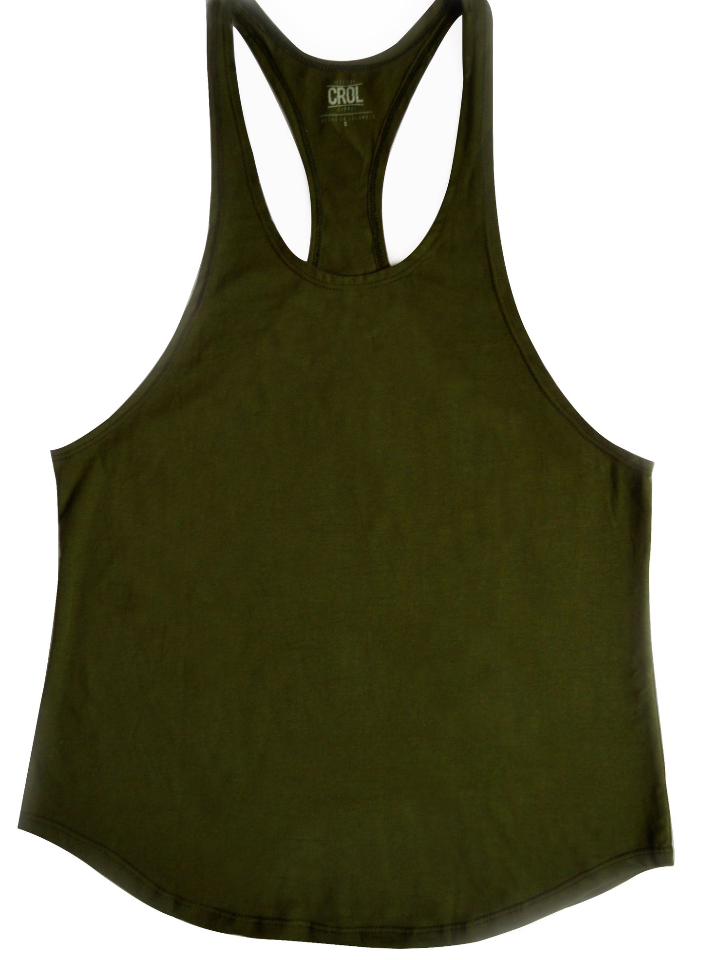 Camisilla verde militar