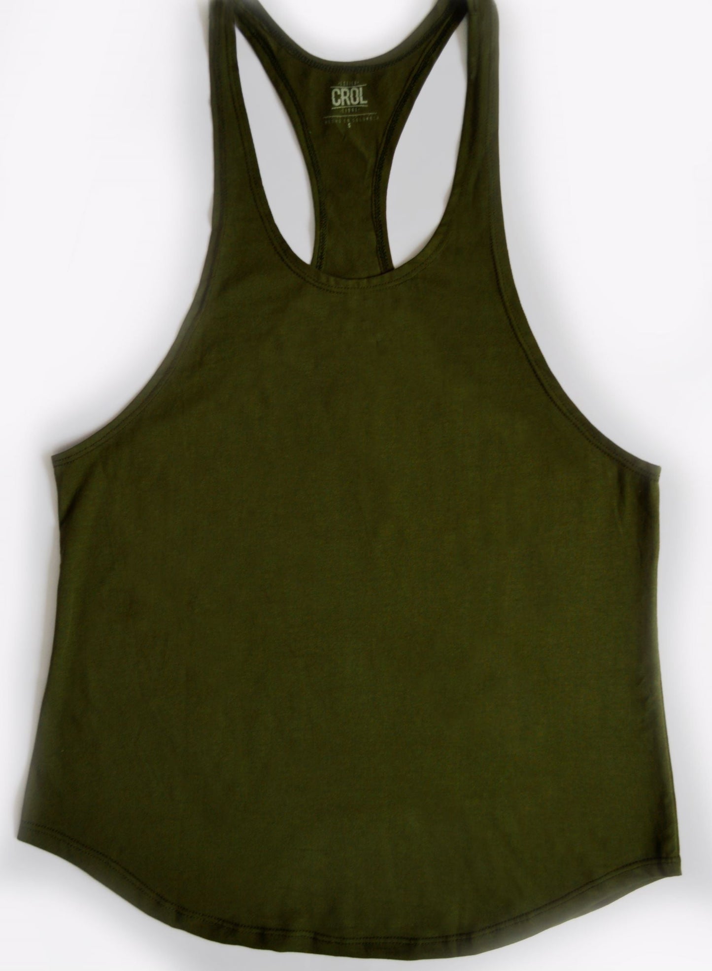 Camisilla verde militar (Liquidacion por defecto)