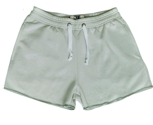 Short en algodón color oliva (Outlet)
