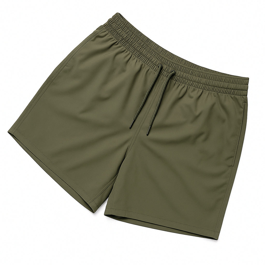 Pantaloneta Larga Verde Militar