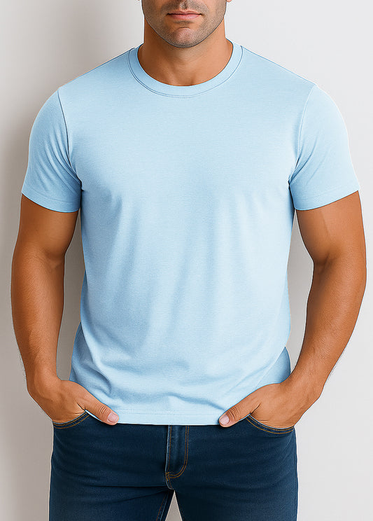 Camiseta Azul Claro
