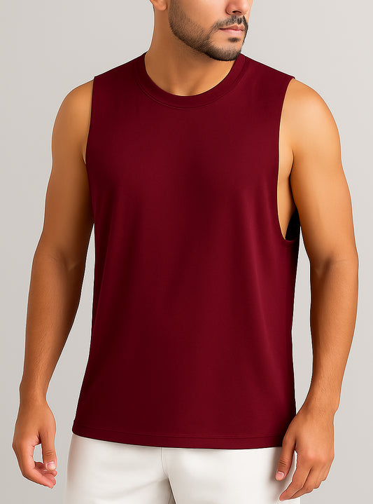 Camisilla Cisa larga Vinotinto