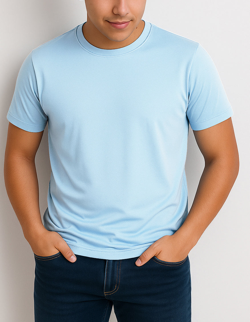 Camiseta Azul Claro