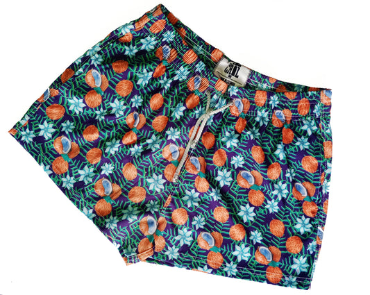 Pantaloneta playera estampado cocos (Outlet)