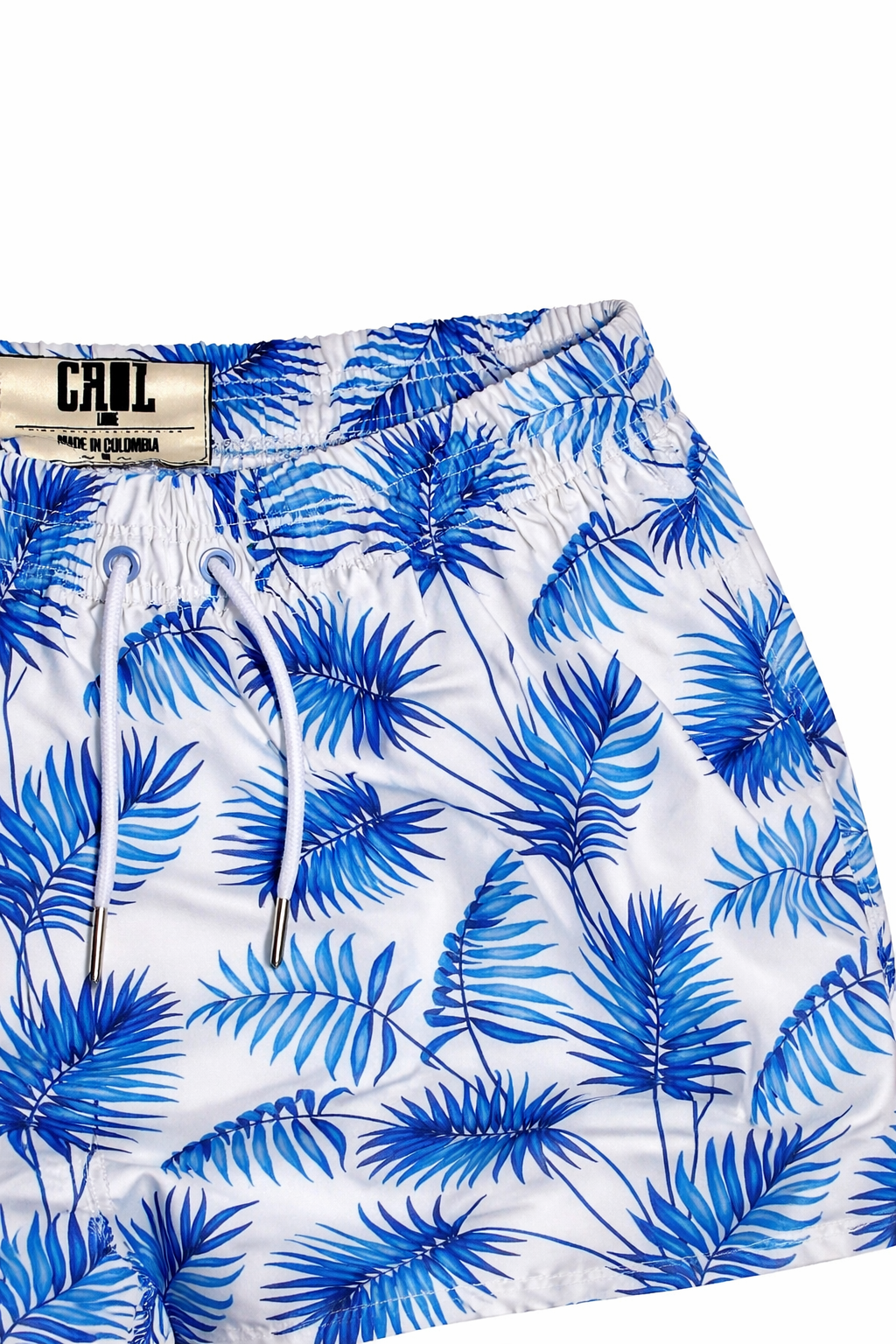 Pantaloneta Playera Tropical Azul