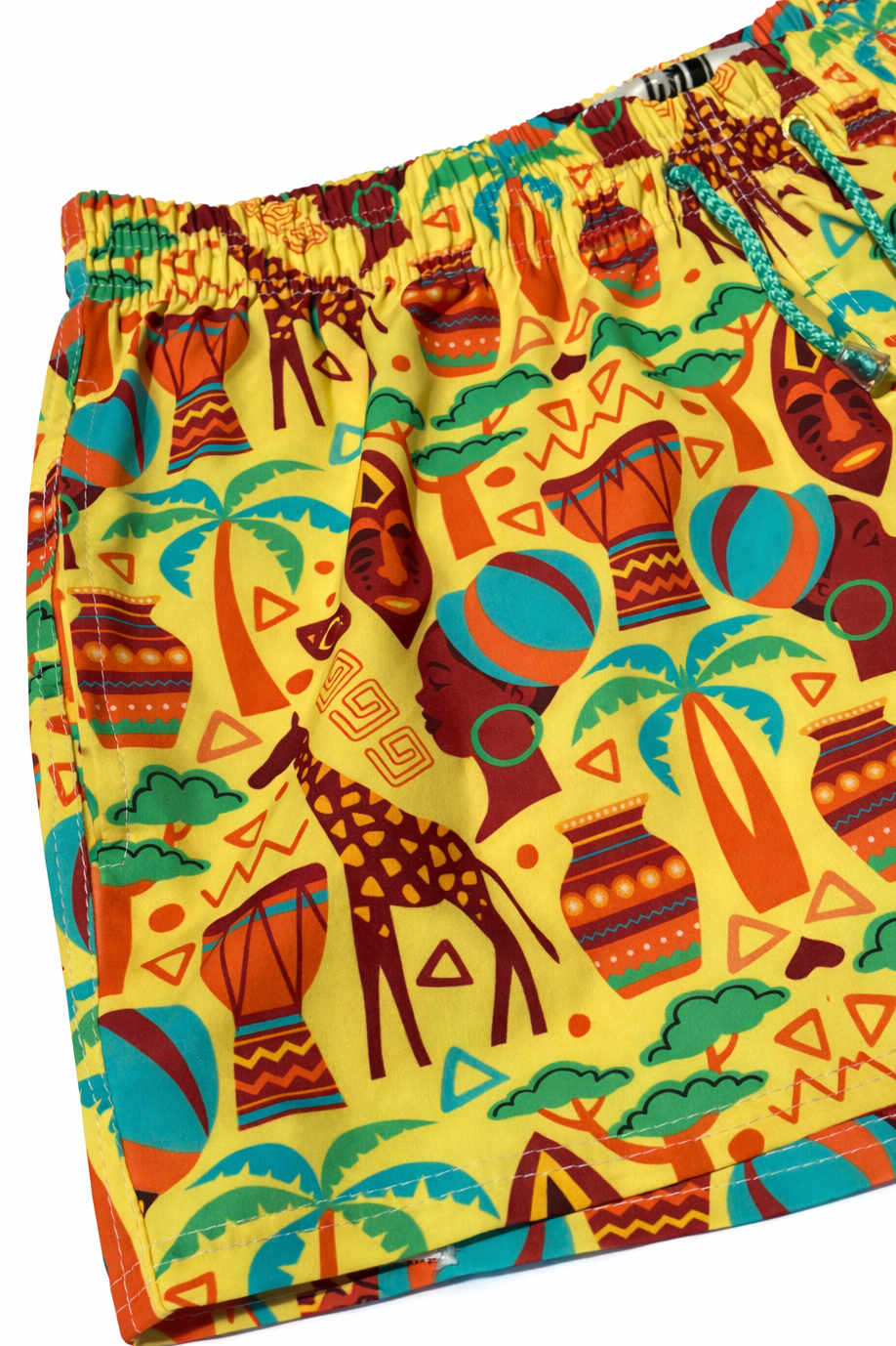 Pantaloneta playera africa