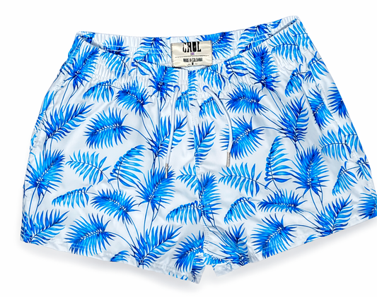 Pantaloneta Playera Tropical Azul