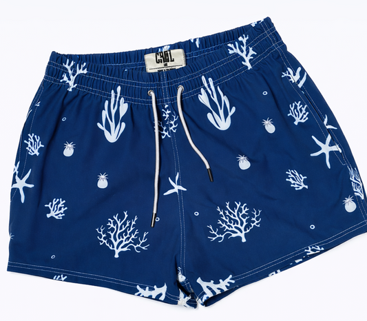 Pantaloneta Playera azul noche marino