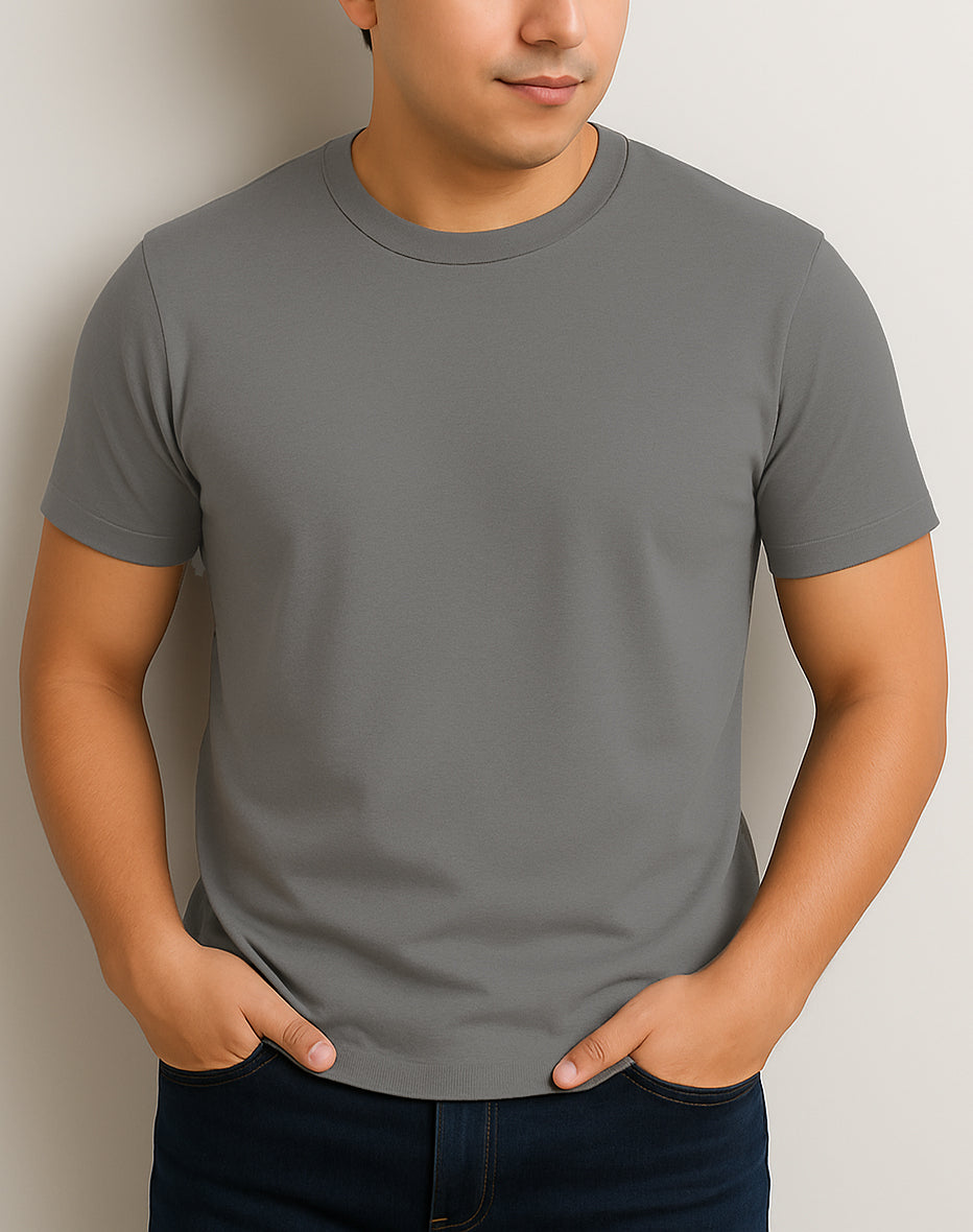 Camiseta Gris Oscuro