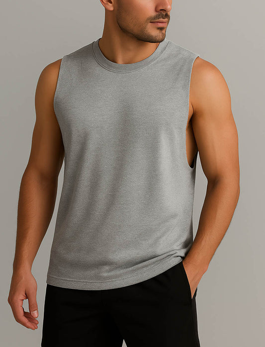 Camisilla Cisa larga Gris oscuro & Gris claro