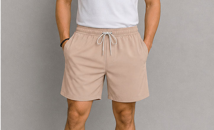 Pantaloneta Larga Beige