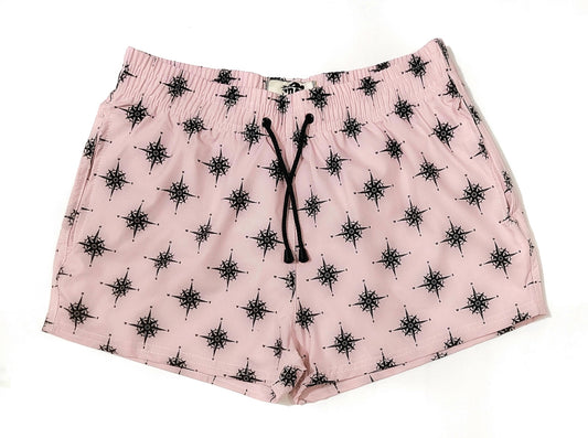 Pantaloneta playera estampado brújula (Outlet)