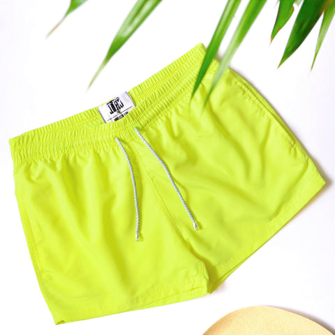 Pantaloneta Playera Rígida Amarilla Cítrico