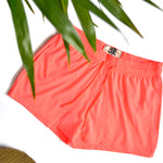 Pantaloneta Playera Color Salmon Neon