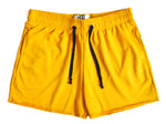 Short en algodón color mostaza