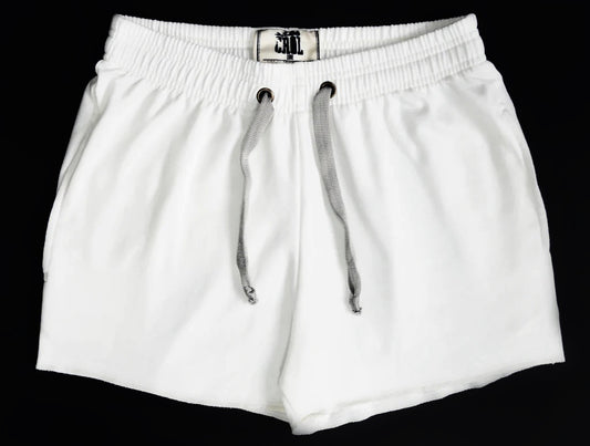 Short en algodón color Blanco (Outlet)