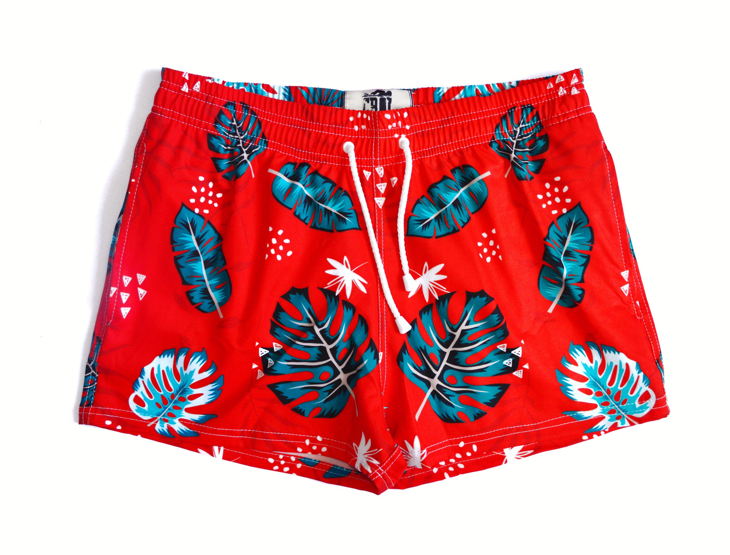 Pantaloneta Playera Verano Rojo (Outlet)