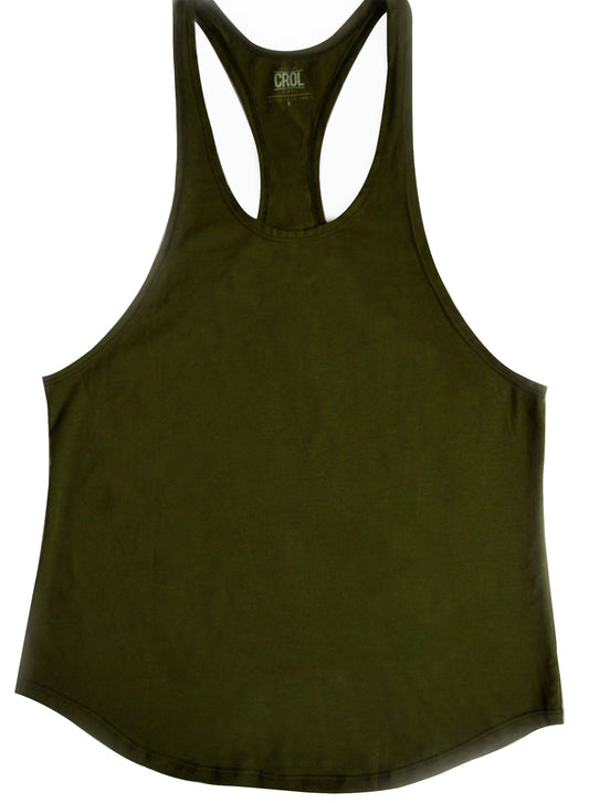 Camisilla verde militar (Liquidación por defecto)