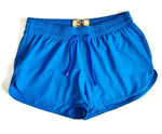 Pantaloneta Playera Curva Azul Turquesa