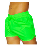 Pantaloneta Playera Curva Verde Limón