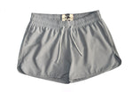 Pantaloneta Playera Curva Gris Claro