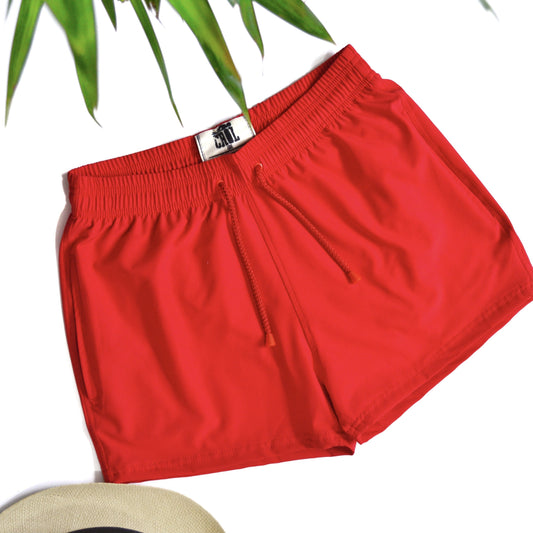 Pantaloneta Playera Roja (Liquidacion por defecto)