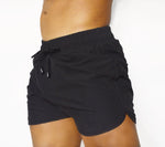 Pantaloneta Playera Curva Azul Turquesa